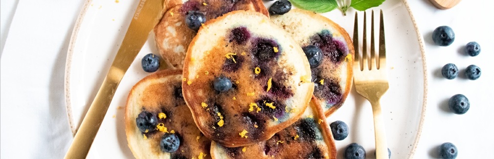 Blueberry & Lemon Pancakes